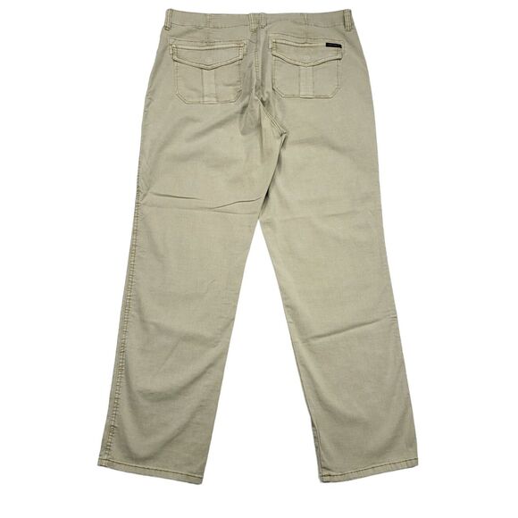 Sanctuary 32 Womens Khaki Pants Straight Leg Beige Tan Pockets Cotton Stretch - Picture 2 of 11